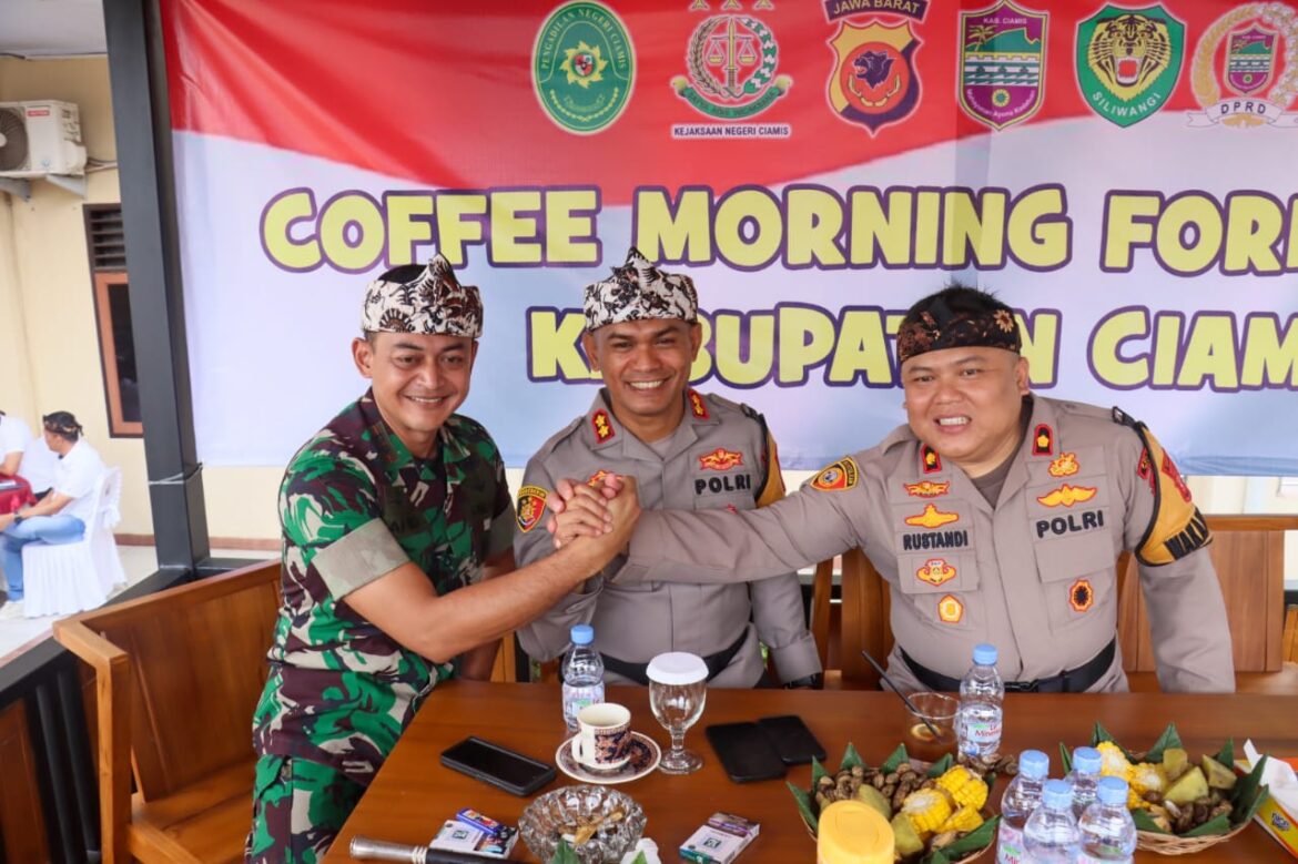 Coffee Morning Bareng Forkopimda Bangun Kebersamaan Jelang Pilkada Serentak 2024