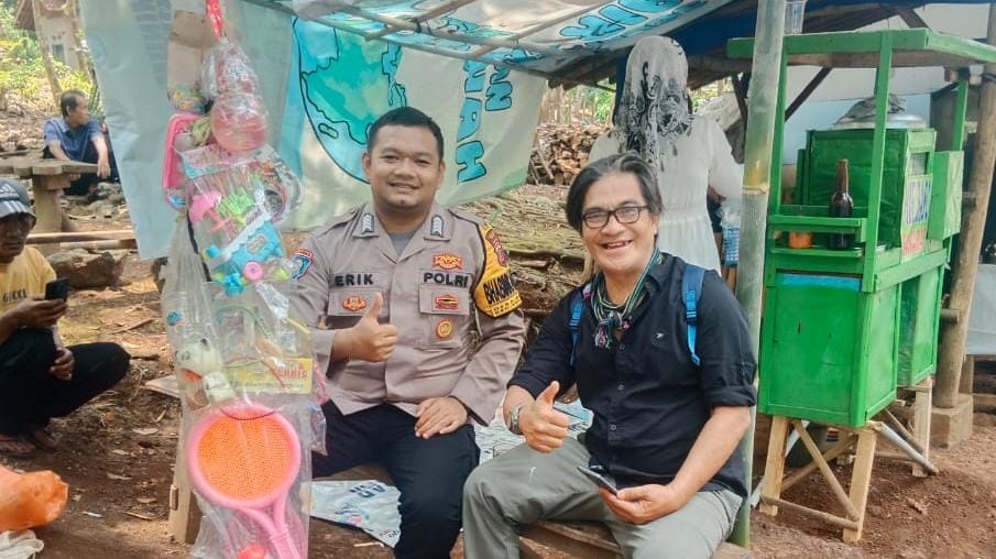 Cooling System, Polsek Sukadana Polres Ciamis Koorkom Kamtibmas ke Warga Bunter