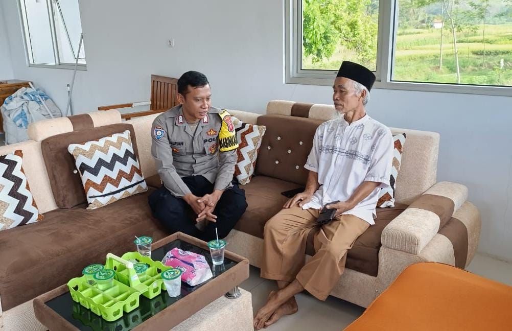Ops Mantap Praja, Polsek Cikoneng Polres Ciamis Koorkom Kamtibmas ke Ponpes Nurrusalam