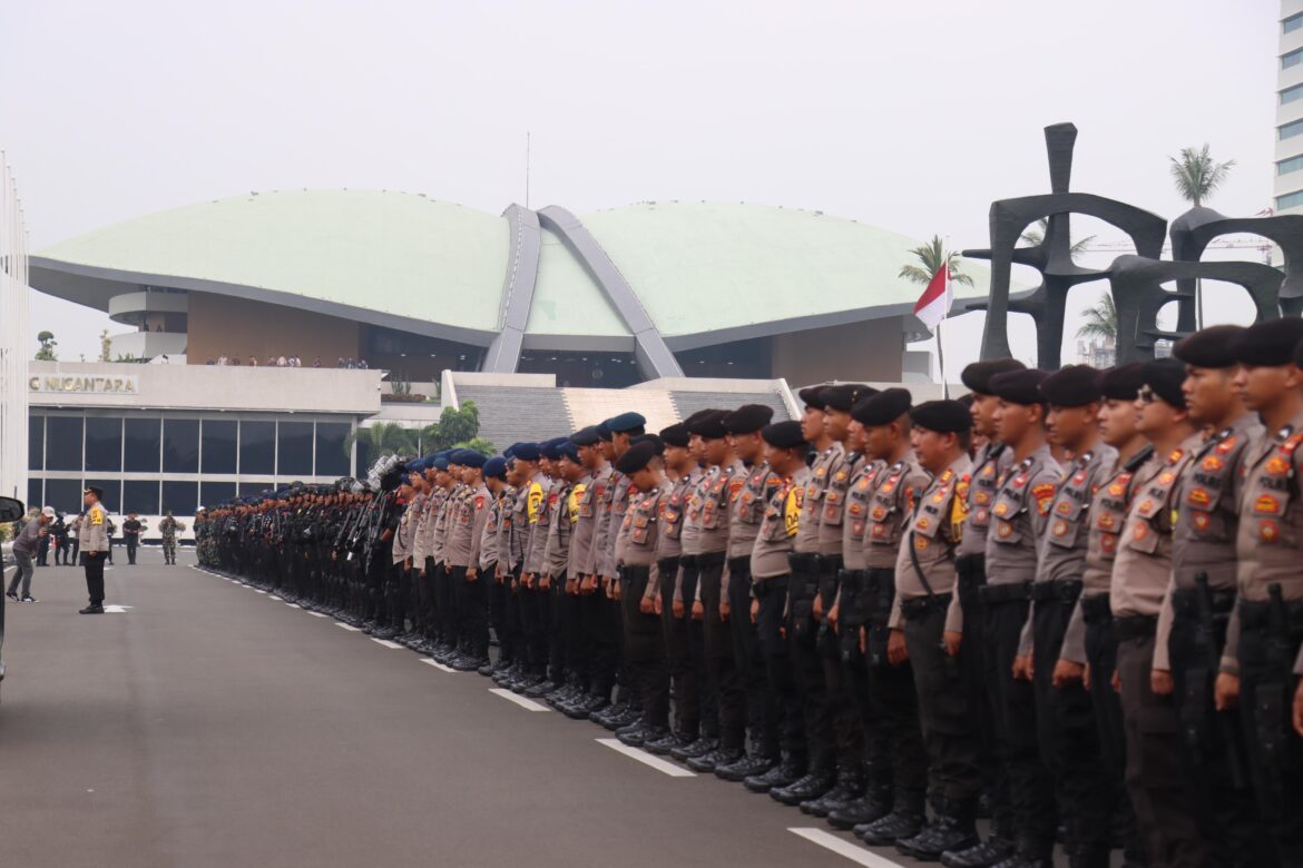 Polda Metro Terjunkan 6.757 Personel Amankan Pelantikan Presiden Dan Wakil Presiden