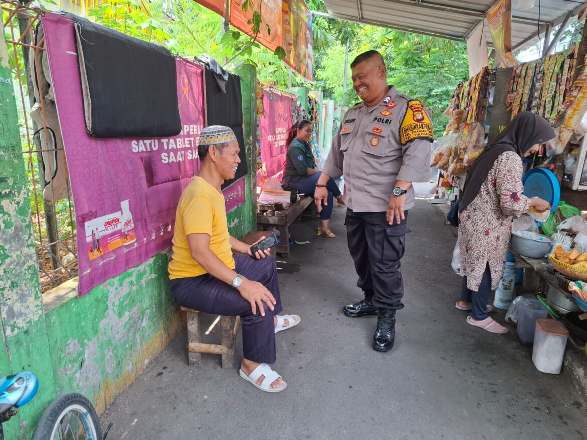Cooling System di Pisangan Timur, Binmas Polsek Pulogadung Sampaikan Pesan bahaya tawuran dilingkungannya