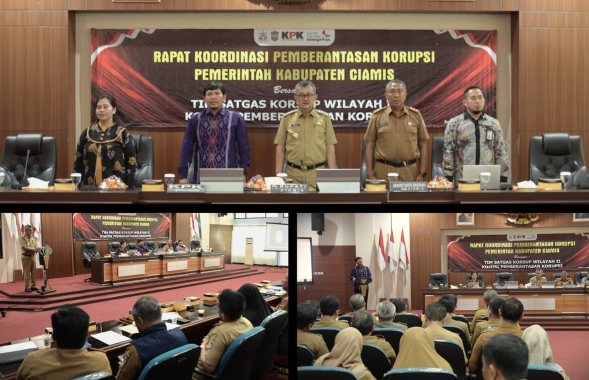 Awali Masa Tugas: Pj Bupati Ciamis Tegaskan Komitmen Serius Dalam Pemberantasan Korupsi di Daerah