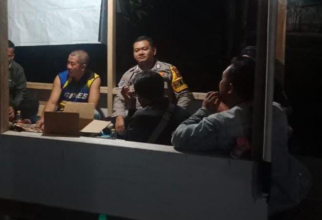 Cooling System, Polsek Sukadana Polres Ciamis Patroli Kamtibmas ke Warga Desa Bunter