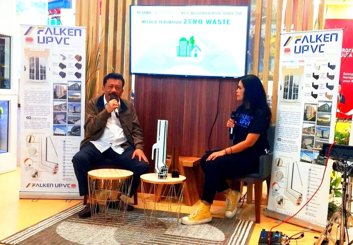 Syamsunar Sampaikan Program Menuju Perumahan Zero Waste dalam Acara Pameran Kontruksi Indonesia