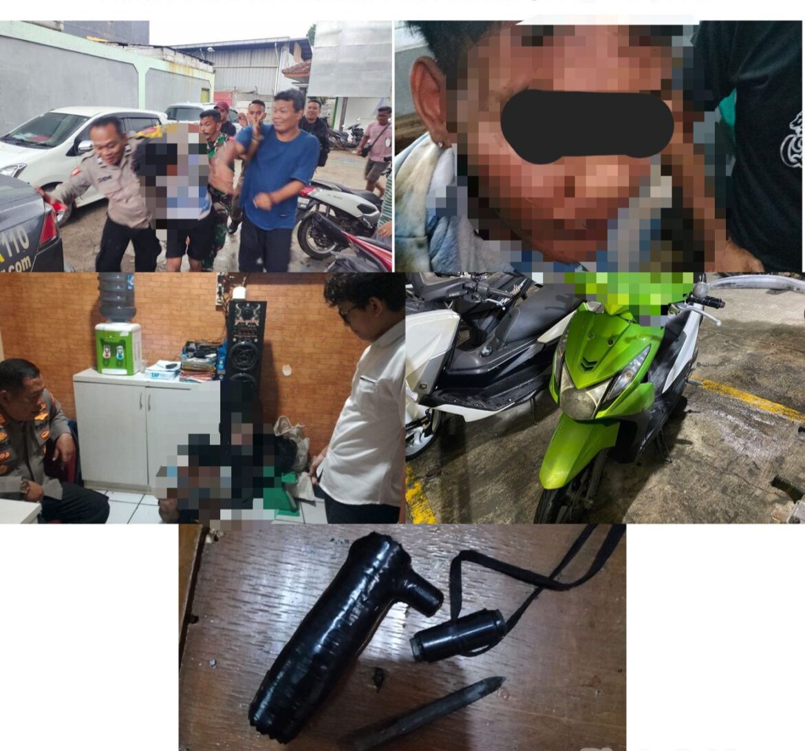 Polsek Cileungsi Berhasil Amankan Pelaku Curanmor