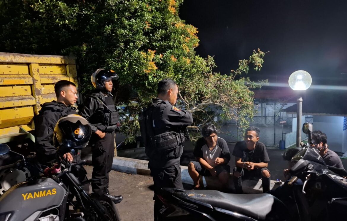 Ops Mantap Praja, Patroli Perintis Presisi Sat Samapta Polres Ciamis Keliling Jalanan Perkotaan