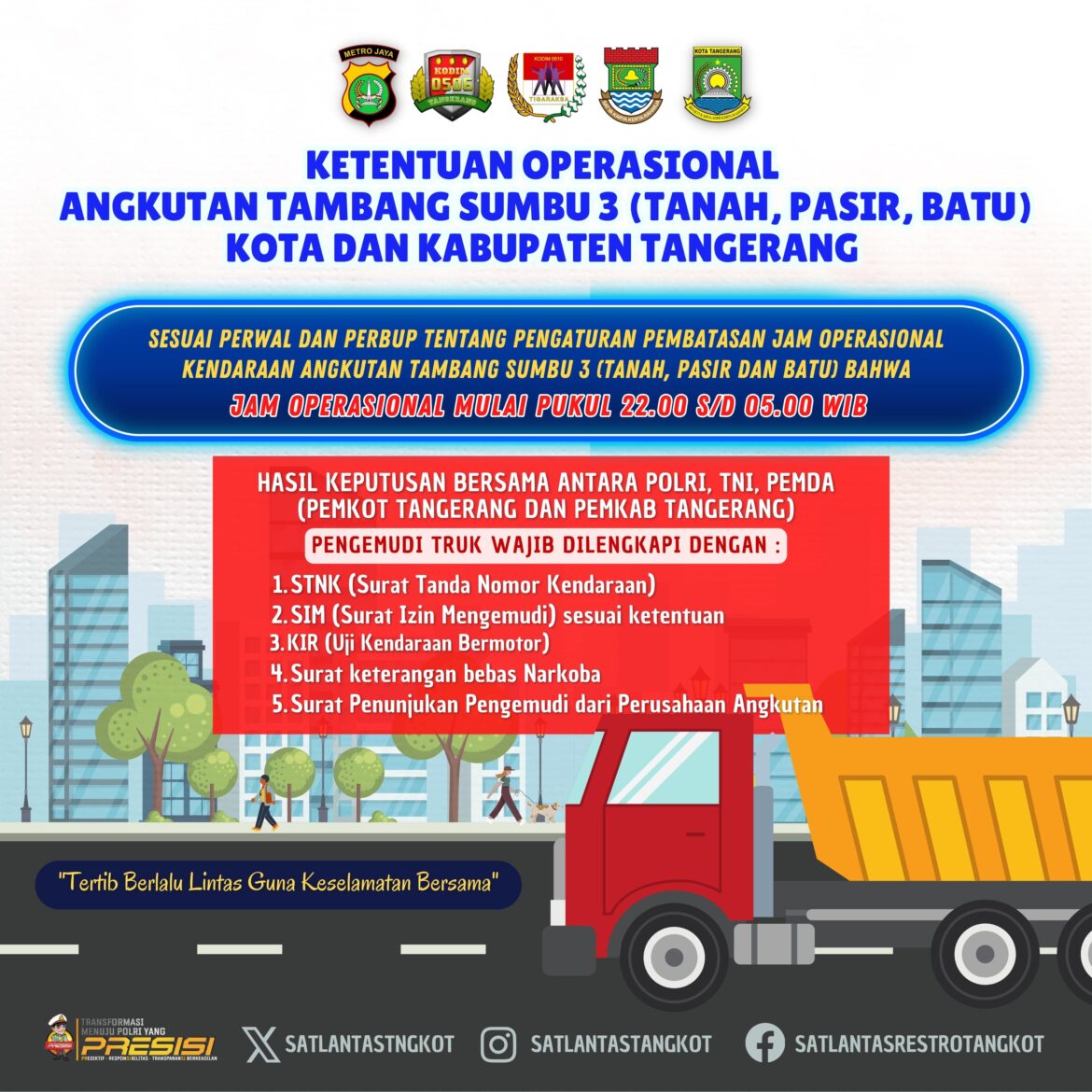 Aktivitas Truk Kembali Beroperasi Pasca Penghentian Sementara, Pos Pantau Gabungan Akan Awasi Ketat dan Siapkan Sanksi Tegas