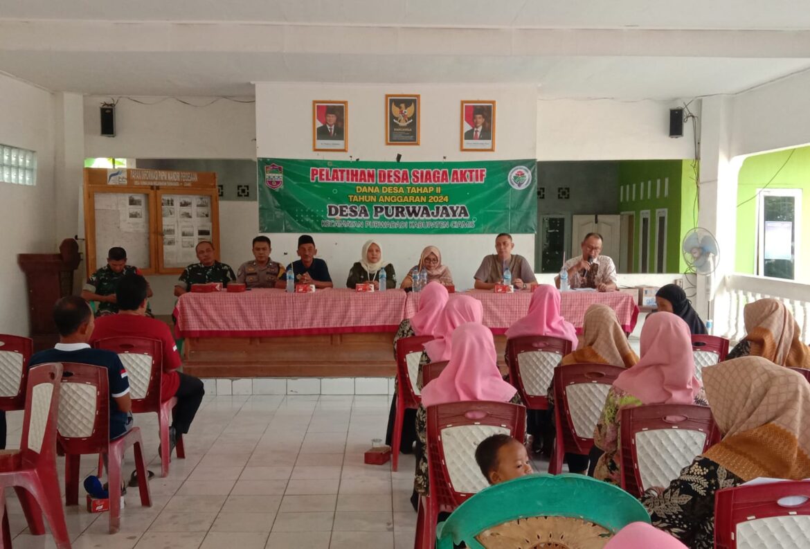 Polsek dan Koramil Lakbok Cooling System ke Warga Bahaya Narkoba dan Dukung Program Asta Cita