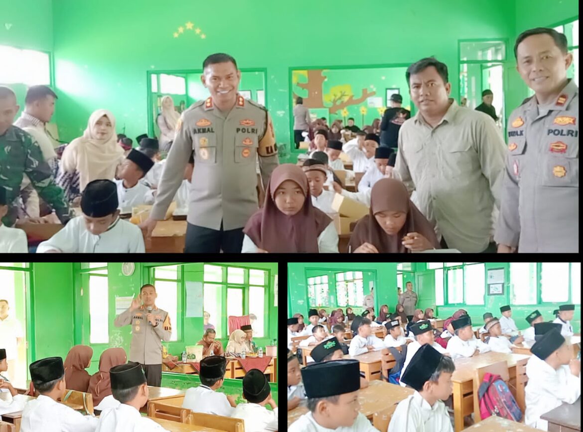 Kepedulian Polri Terhadap Dunia Pendidikan: Polres Ciamis Polda Jabar Kembali Berikan Makanan Bergizi Gratis