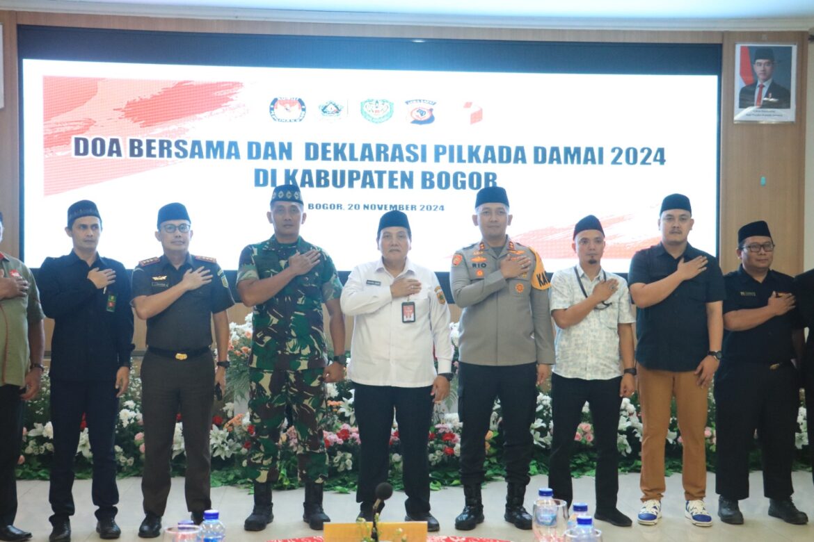 Doa Lintas Agama Dan Deklarasi Pilkada Mantap Praja Serentak Tahun 2024 di Laksanakan Melalui Zoom Seluruh Polrestabes/ta, Polres Jajaran Polda Jabar
