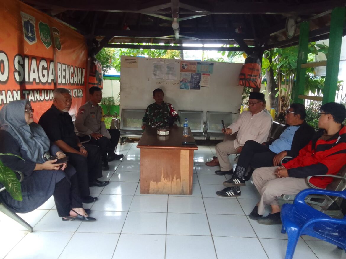Polsek Grogol Petamburan Bersama Warga Tanjung Duren Utara Ciptakan Suasana Kondusif Menjelang Pilkada