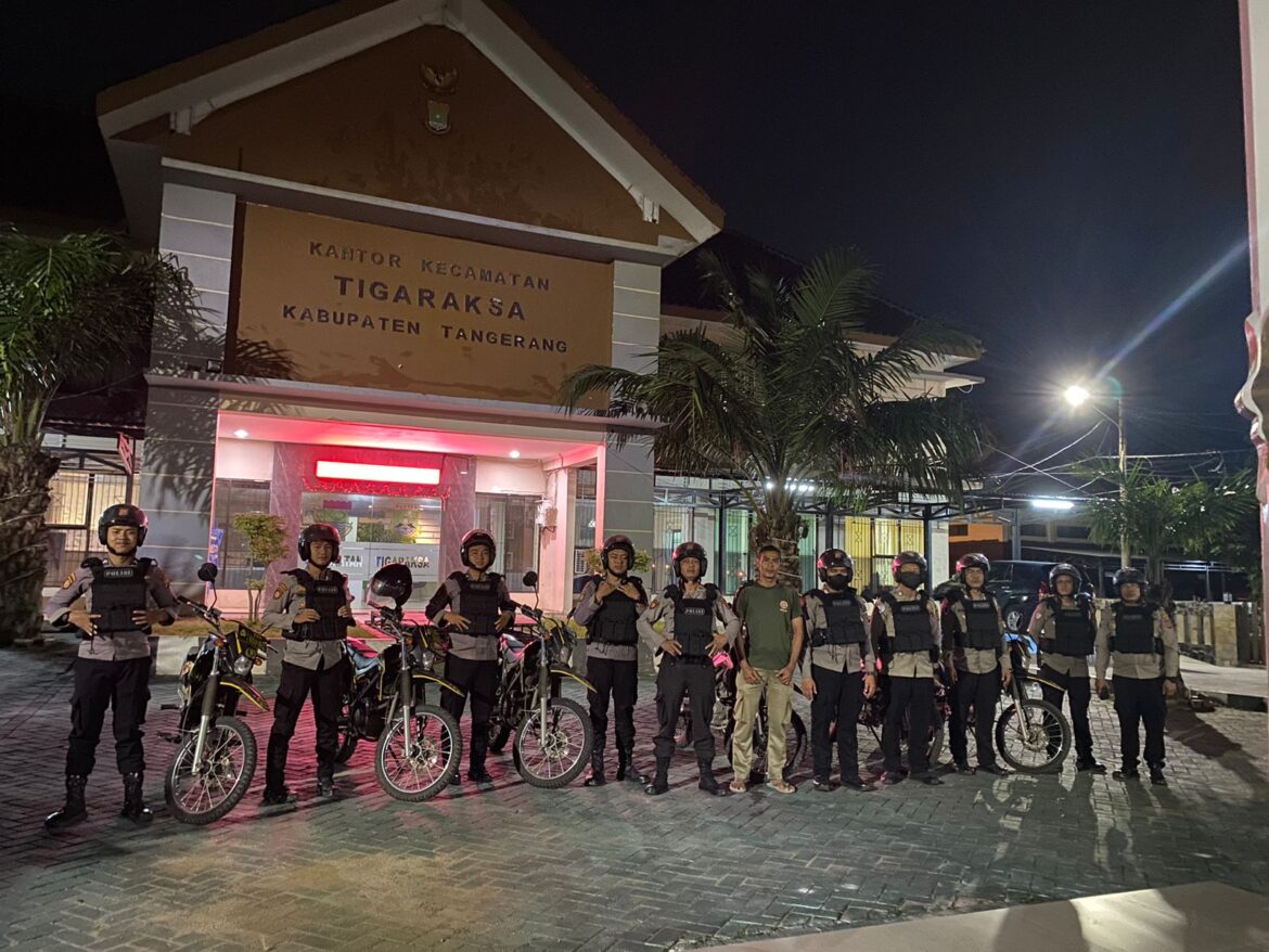 Antisipasi Kejahatan Jalanan, Tim Pendekar Raksa Polresta Tangerang Gelar Patroli Malam