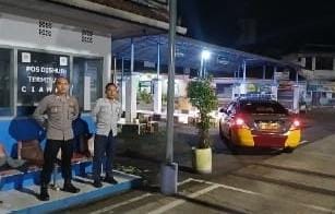 KRYD Polsek Jajaran, Polsek Ciamis Polres Ciamis Patroli ke Jalan Cegah Tindak Kriminalitas