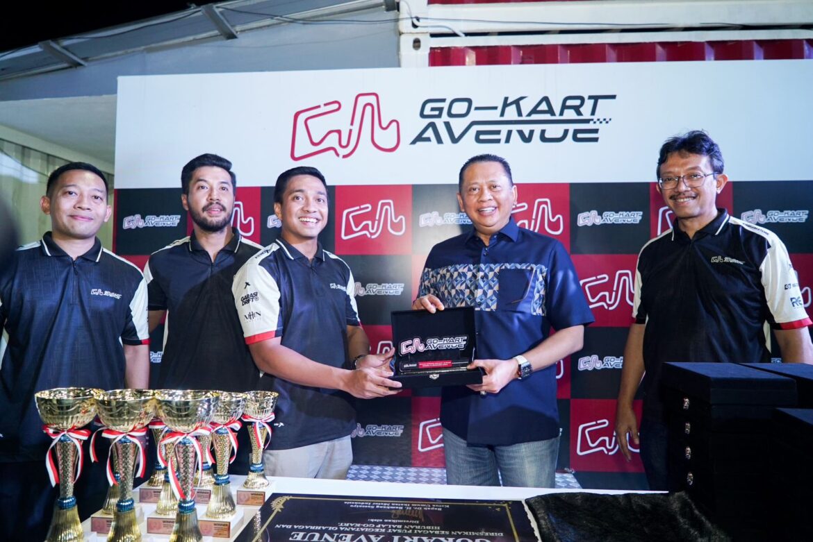 Resmikan Sirkuit Gokart Avenue Jakarta, Ketum IMI Bamsoet Dorong Peningkatan Prestasi Balap Gokart Tanah Air