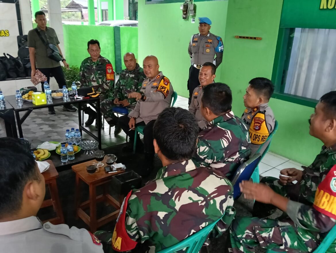 Ngariung Iman Ngariung Aman Kapolres Serang Bersama Personel TNI