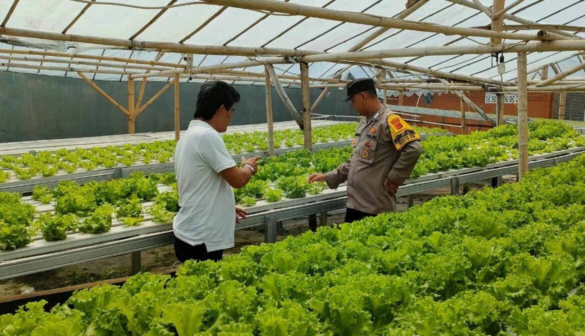 Bhabinkamtibmas Ciamis Ajak Warga Manfaatkan Pekarangan Dukung Ketahanan Pangan