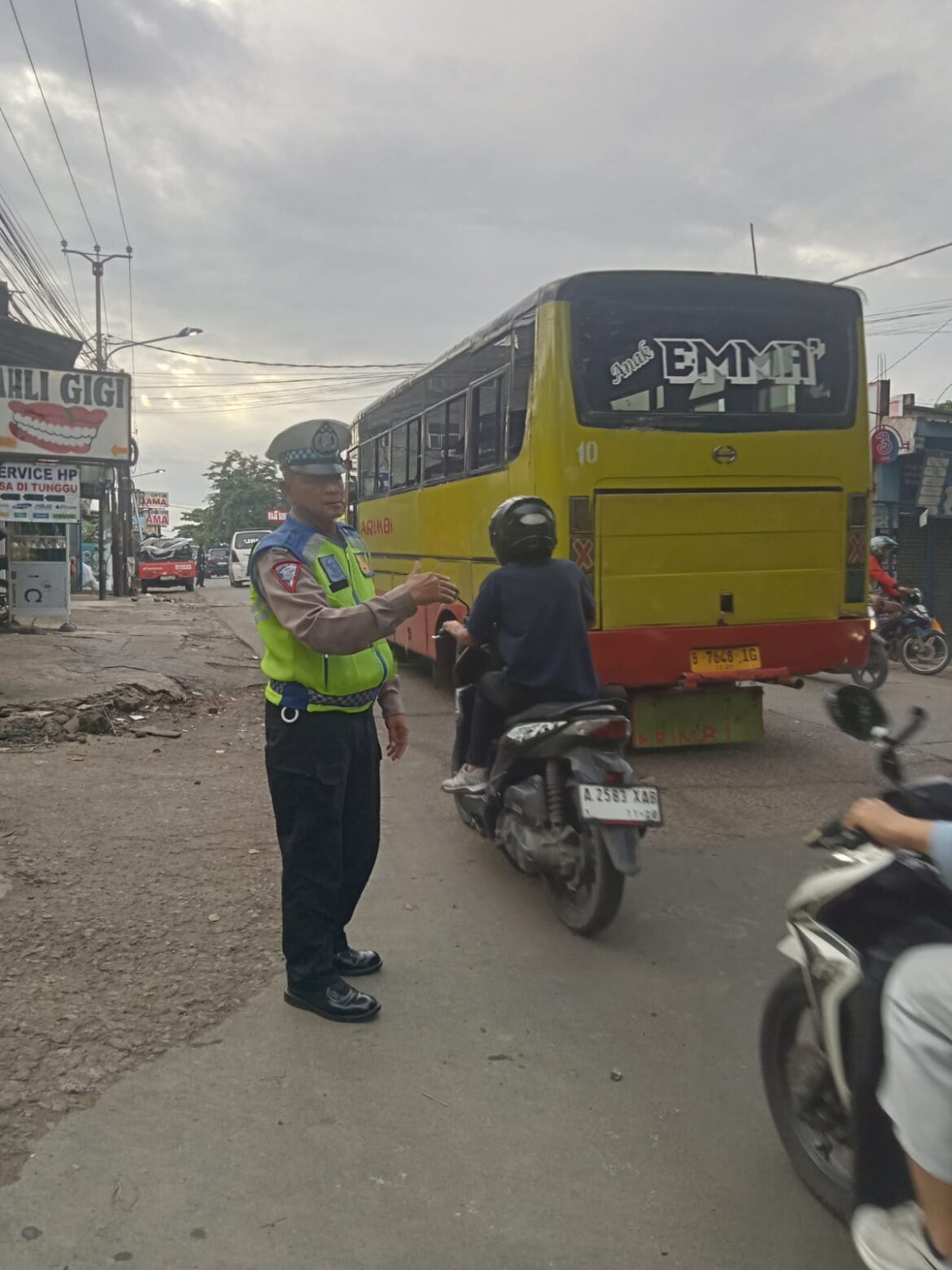 Melalui Strong Point Polsek Balaraja berikan Pelayanan Masyarakat