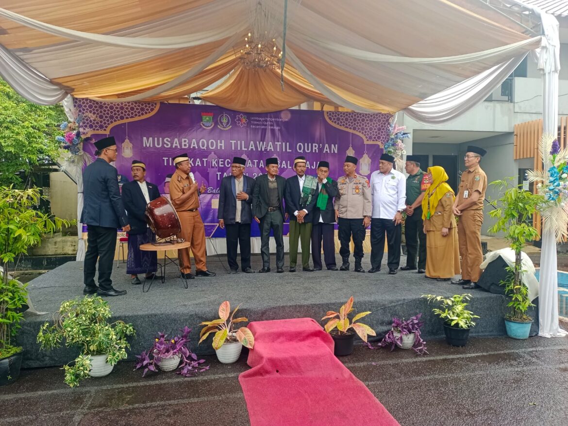 Kapolsek Balaraja Hadir Hadiri pembukaan Musabaqah Tilawatil Quran (MTQ) tingkat Kecamatan Balaraja