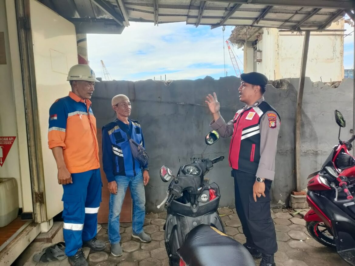 Pesan Kapolsek Kawasan Sunda Kelapa dalam Patroli Dialogis Cooling System