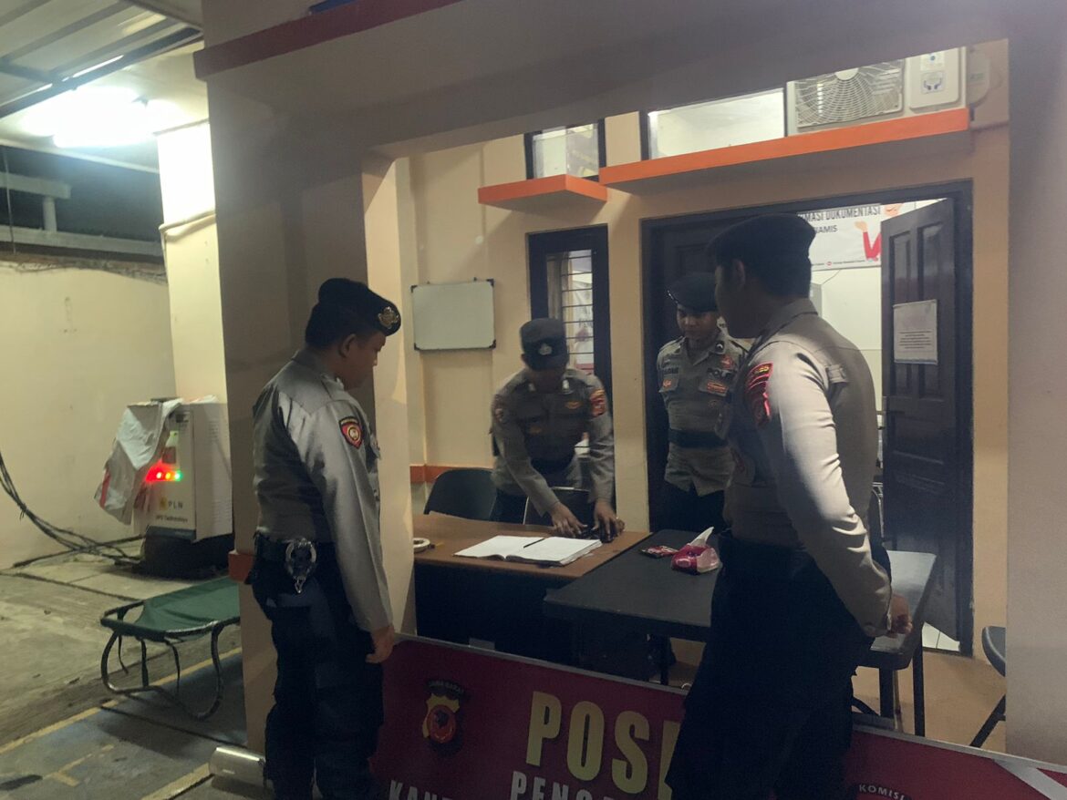 Jaga Harkamtibmas, Sat Samapta Polres Ciamis Patroli Roda 2 Keliling Perkotaan Sambangi Bawaslu