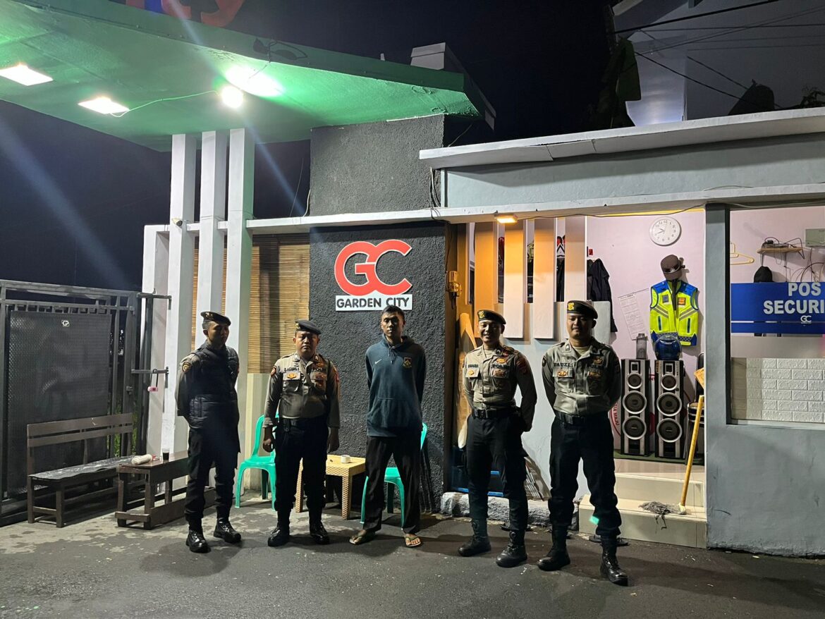 Jaga Harkamtibmas, Sat Samapta Polres Ciamis Patroli Roda 2 ke Perum Garden City