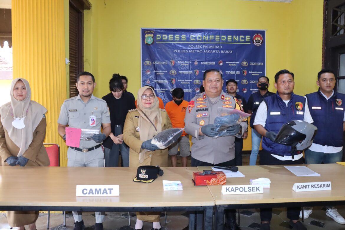 Beraksi di Jakarta Barat, Tiga Pencuri Motor Diciduk Polsek Palmerah