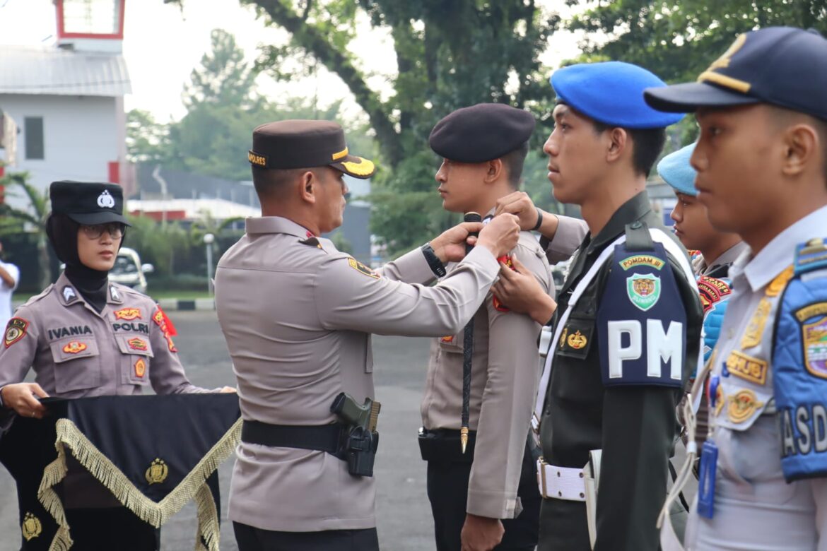 Ops Lilin Lodaya 2024: Polres Ciamis Apelkan Pasukan Pengamanan Nataru di Pendopo Ciamis