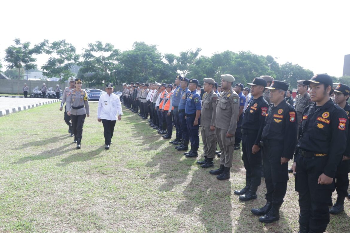 Polres Metro Tangerang Kota Siagakan 1.499 Personel Gabungan dalam Operasi Lilin Jaya 2024