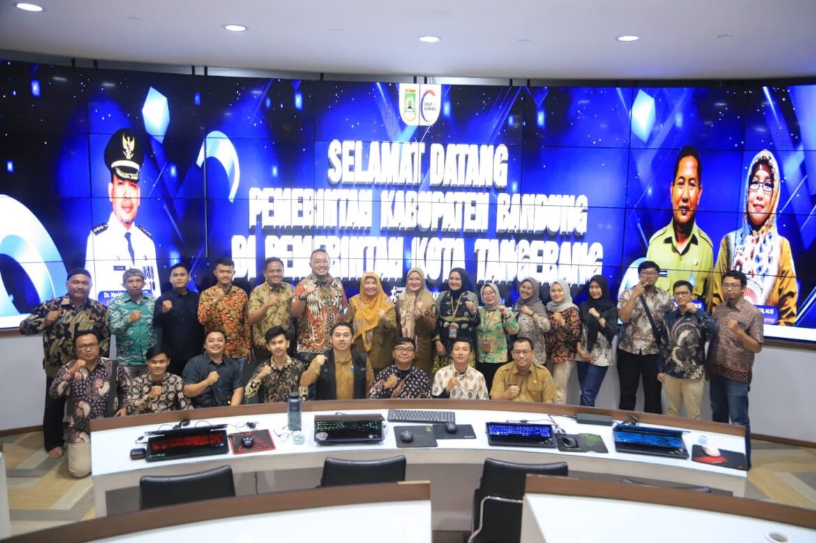Sukses Kelola Layanan Informasi, Diskominfo Kabupaten Bandung Lakukan Studi Tiru ke PPID Kota Tangerang