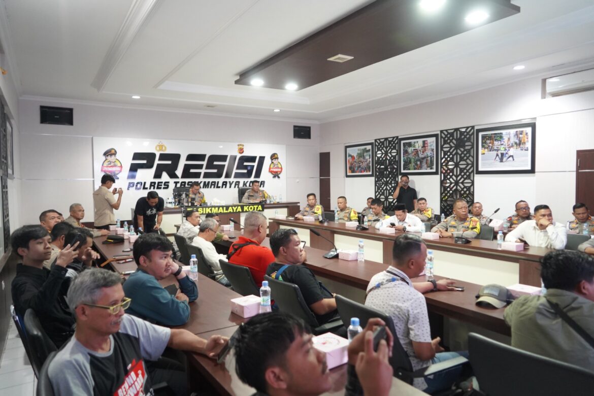 Kapolres Tasikmalaya Kota Sampaikan Capaian Akhir Tahun 2024, Tangani 405 Kasus Kriminal dan 85 Kasus Narkoba