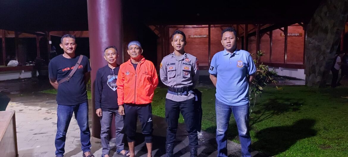 Polsek Cujeungjing Ciamis Hadiri Pentas Seni Gending Karesmen di Amphiteater Pusat Budaya Karangkamulyan
