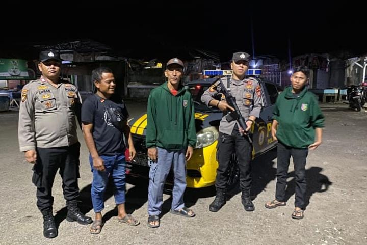 Berikan Rasa Nyaman, Polsek Banjarsari Patroli Biru Cegah Gangguan Kamtibmas di Malam Hari