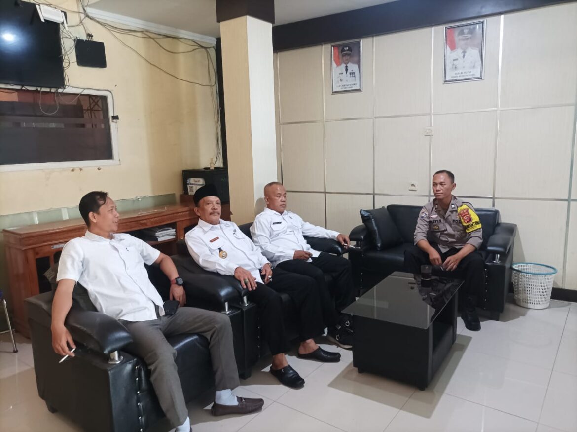 Cooling System, Polsek Ciamis Polres Ciamis Koorkom Kamtibmas ke Kades Sadananya