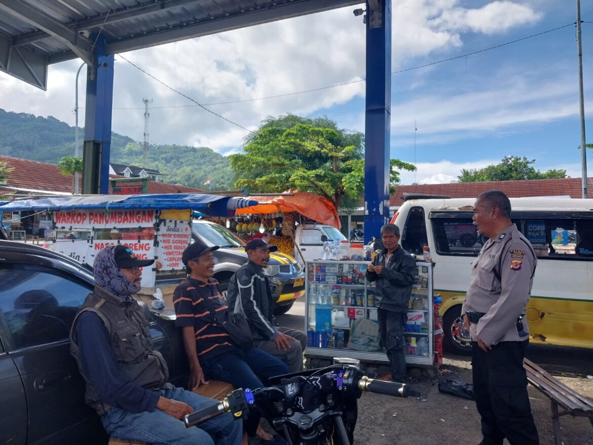 Perkuat Sinergitas, Polsek Panumbangan Polres Ciamis Koorkom Kamtibmas ke Warga Citeureup