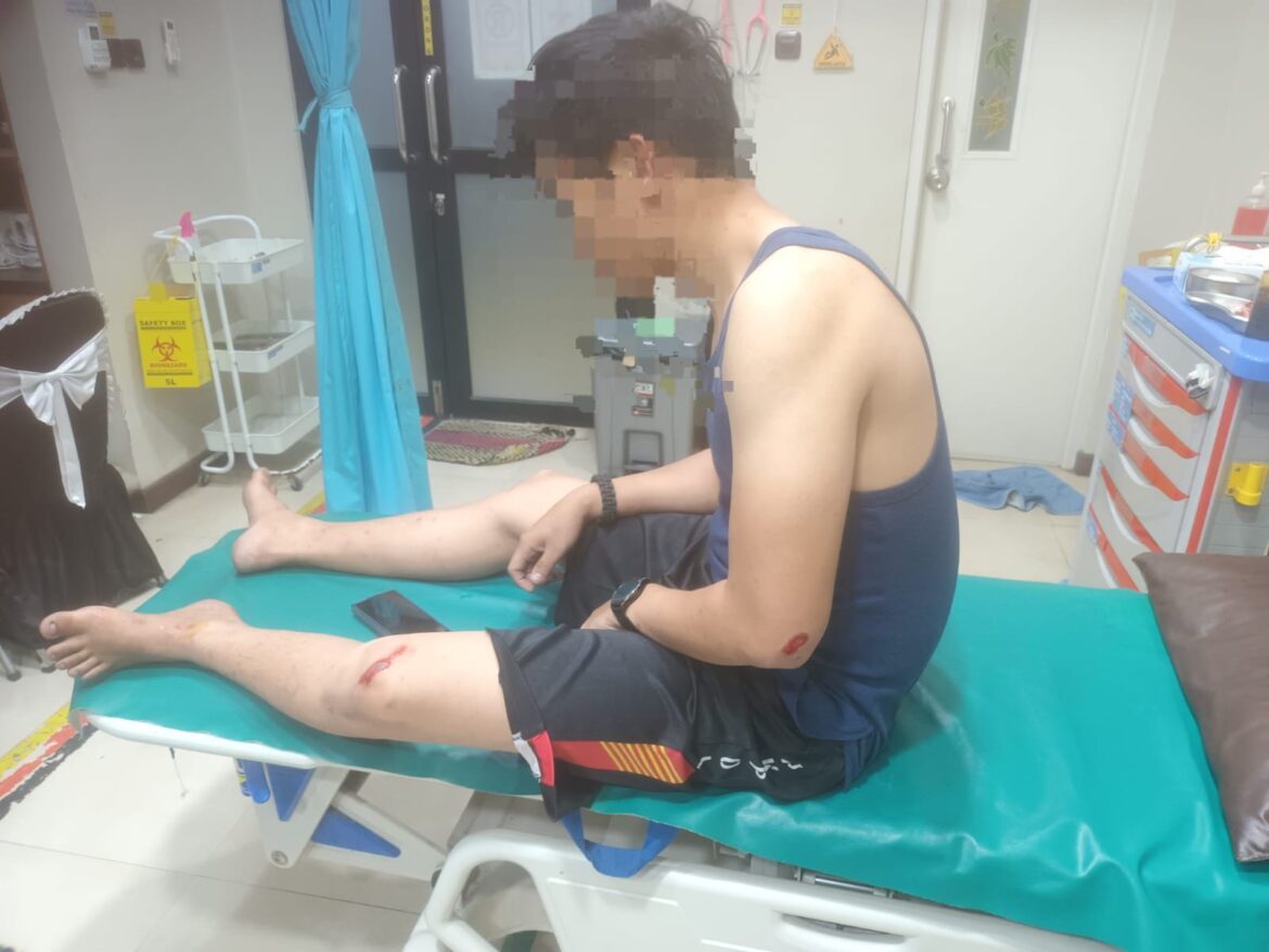 Pencuri Tiang Penerangan Jalan Umum Tabrak Anggota Polisi Banten