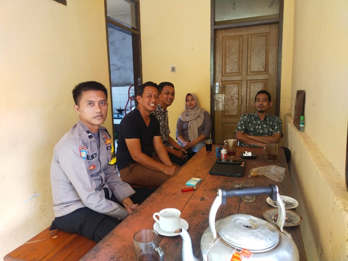 Perkuat Sinergitas, Polsek Cisaga Patroli Kamtibmas ke Kantor PTPN Batulawang