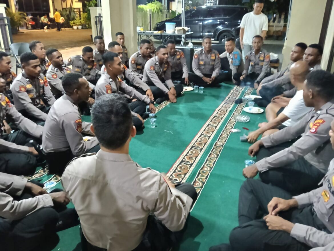Ngariung Iman Ngariung Aman Dengan Bintara Remaja Papua, Ini Pesan Kapolres Serang