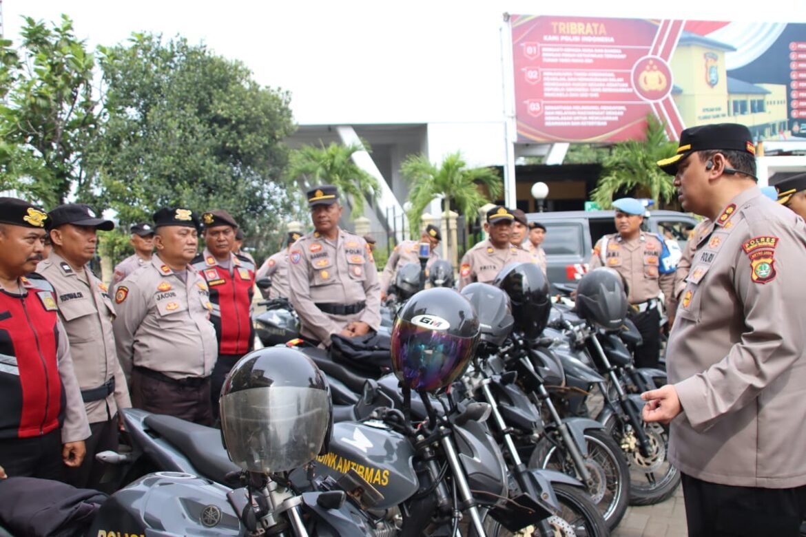 Kapolres Pelabuhan Tanjung Priok, Lakukan Pengecekan Kendaraan Dinas