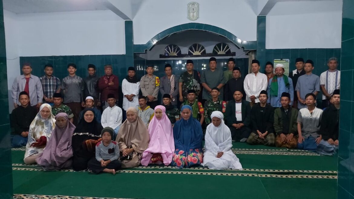 Danramil Singaparna Safari Subuh di Masjid Al-Aslah, Perkuat Silaturahmi dengan Warga