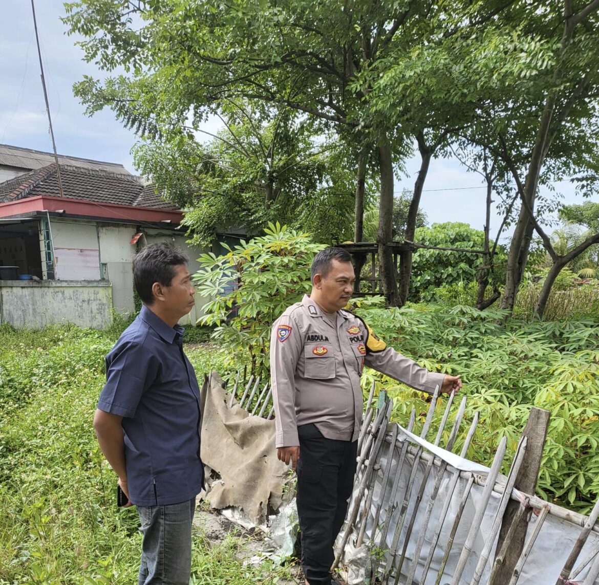 Dukung Ketahanan Pangan, Bripka Abdul Mujizat Ajak Warga Manfaatkan Lahan Pekarangan Rumah