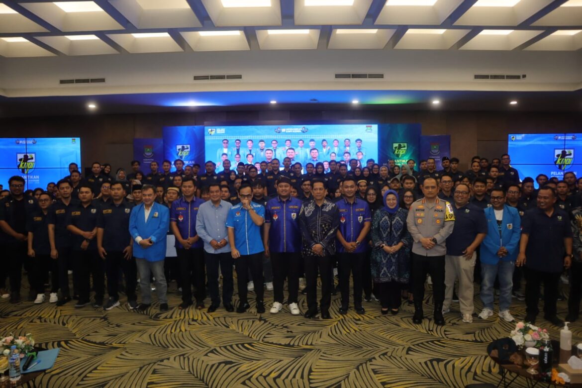 Kapolresta Tangerang Hadiri Pelantikan KNPI DPD Kabupaten Tangerang