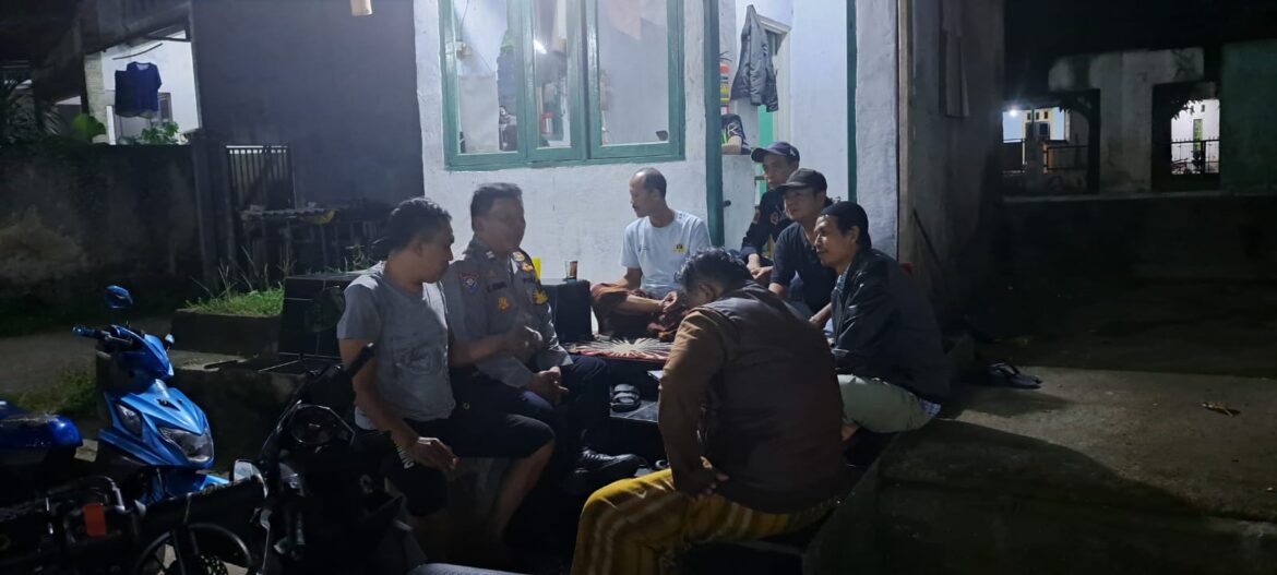 Bhabinkamtibmas Wilayah Hukum Polsek Ciampea Giat Cooling Sistem