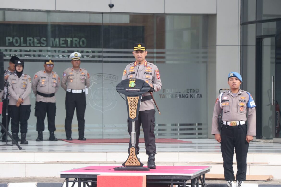 Polres Metro Tangerang Kota Kerahkan Tim Jibom Amankan Imlek 2576/2025