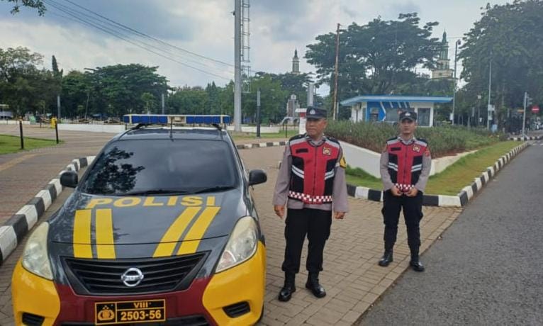 KRYD Polsek Jajaran, Polsek Ciamis Patroli ke Jalan Cegah Tindak Kriminalitas di Malam Long Weekend dan Imlek