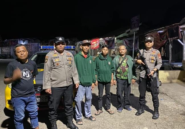 Berikan Rasa Nyaman, Polsek Banjarsari Patroli Biru Cegah Gangguan Kamtibmas di Malam Hari