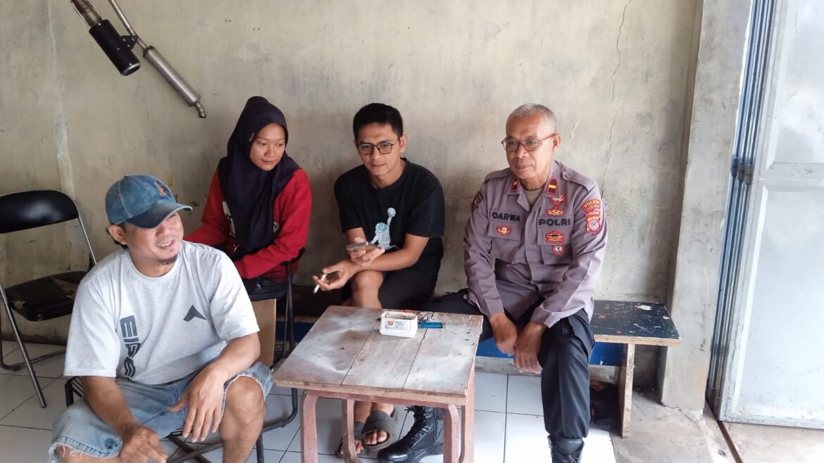 Cooling System, Polsek Rancah Polres Ciamis Koorkom Kamtibmas ke Para Pemuda di Situmandala