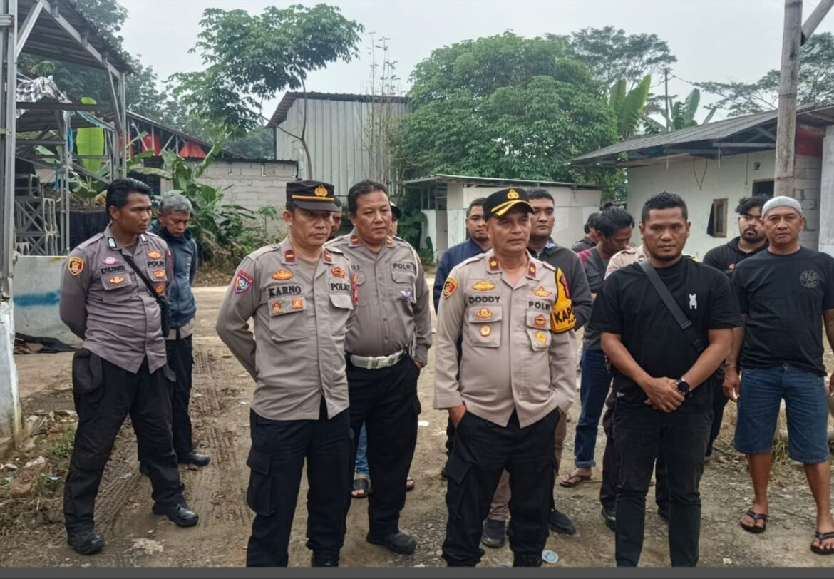Polsek Parung Tindak Lanjutti Laporan Terkait Cek Lokasi Adanya Laporan Dugaan Gudang Pengoplosan Gas Subsidi