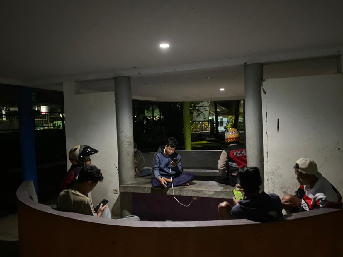 Jaga Harkamtibmas, Patroli Roda 2 Sat Samapta Polres Ciamis Keliling Jalanan Perkotaan