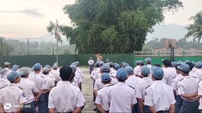 Jadi Irup Upacara Kapolsek Pameungpeuk AKP Asep Dedi Sampaikan Bahaya Narkoba dan Obat Terlarang