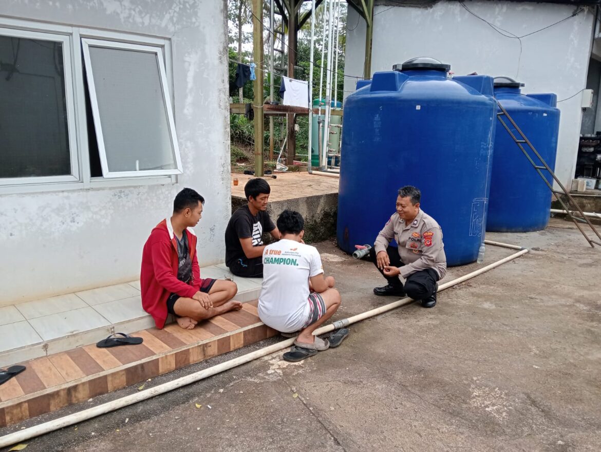 Cooling System, Polsek Sukadana Polres Ciamis Koorkom Kamtibmas ke Warga Desa Ciparigi
